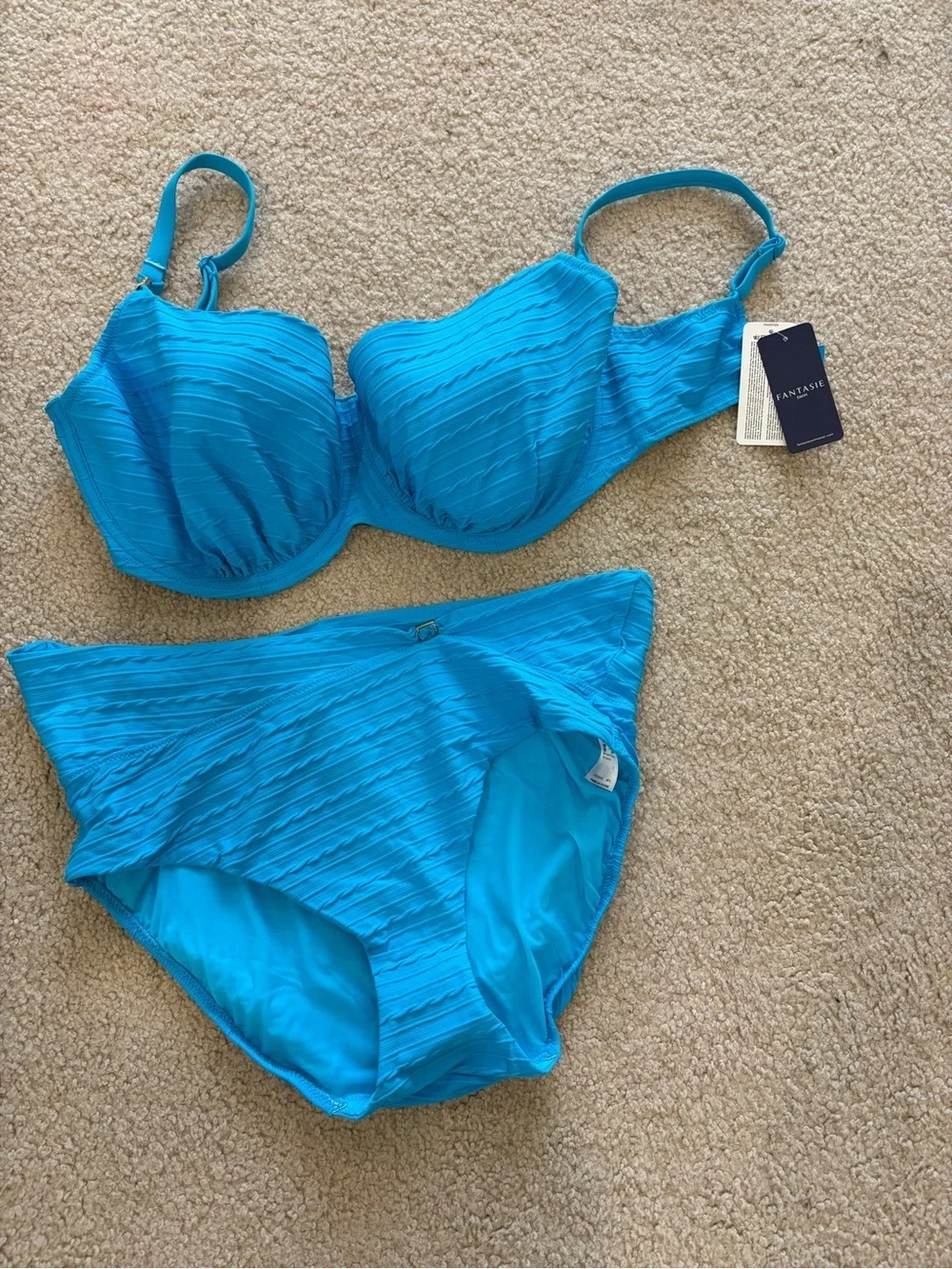 Fantasie Bright Turquoise Padded Bikini Set